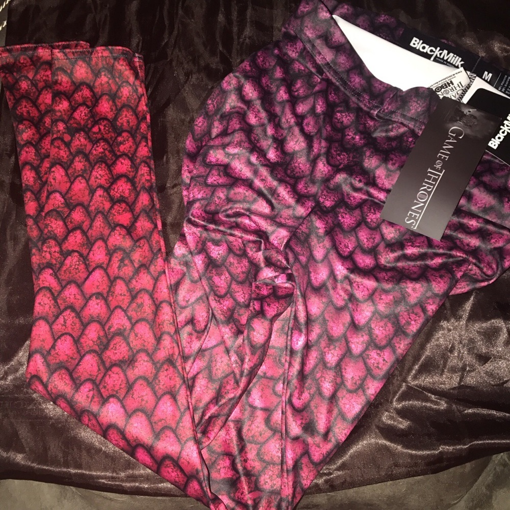 BRAND NEW BLACK MILK DROGON DRAGON EGG LEGGINGS